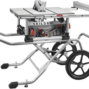 SKIL 10 Inch Heavy Duty Worm Drive Table Saw with Stand - SPT99-11